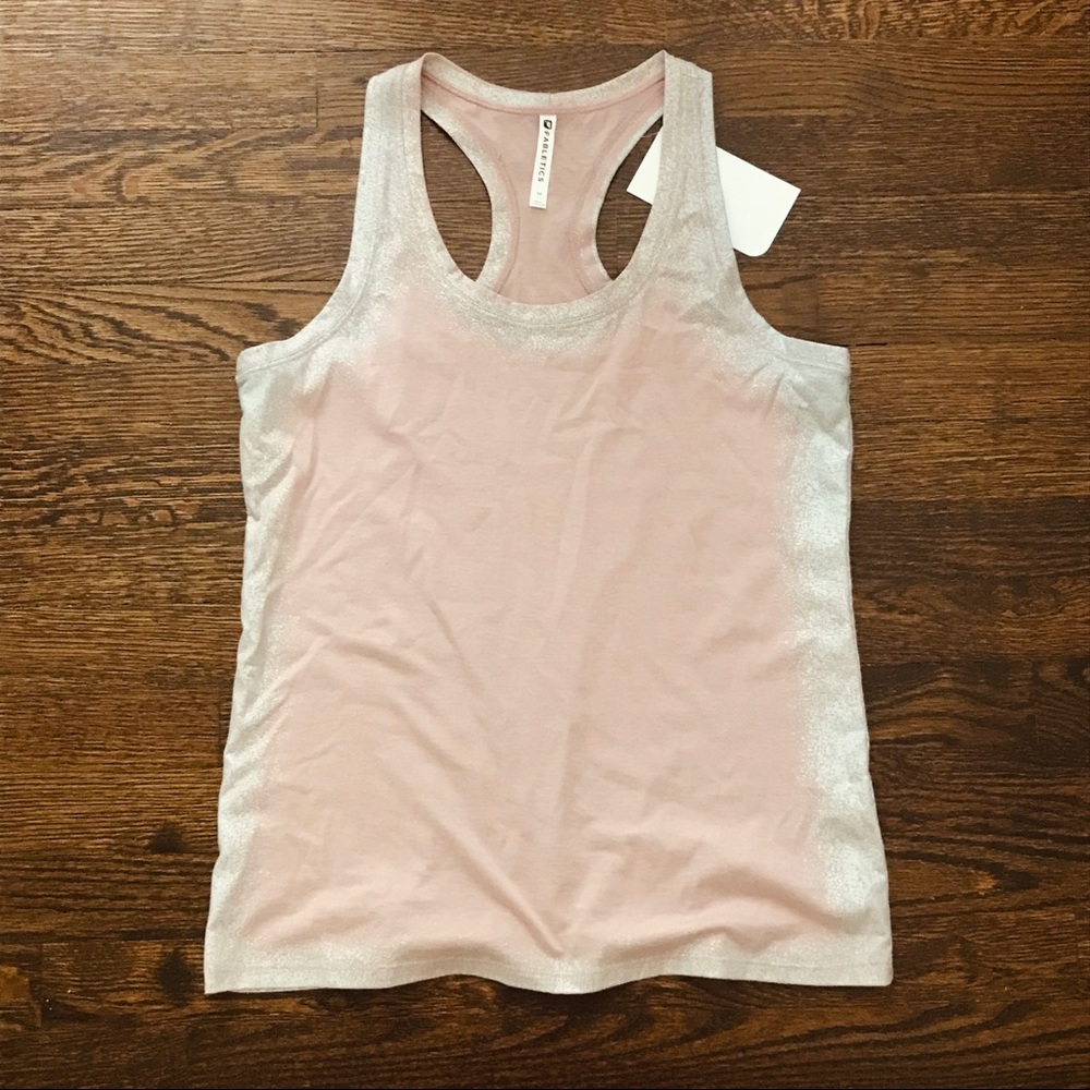 NWT Fabletics Laurel Pink Racerback Tank